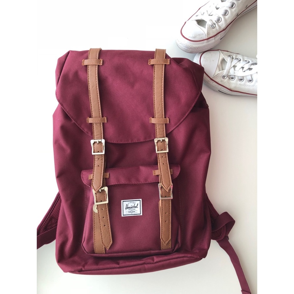 Hershel Maroon Backpack 👟👟📚🖇
